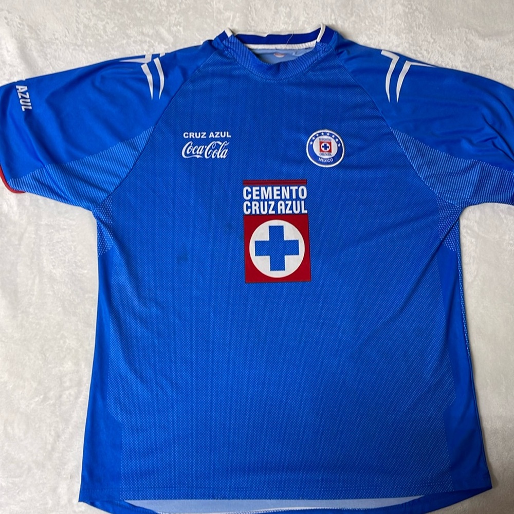 Cruz Azul Vintage Soccer Jersey